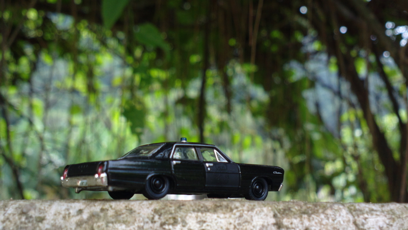 Illustration for article titled GL Black Bandit - 1967 Ford Custom Police Car